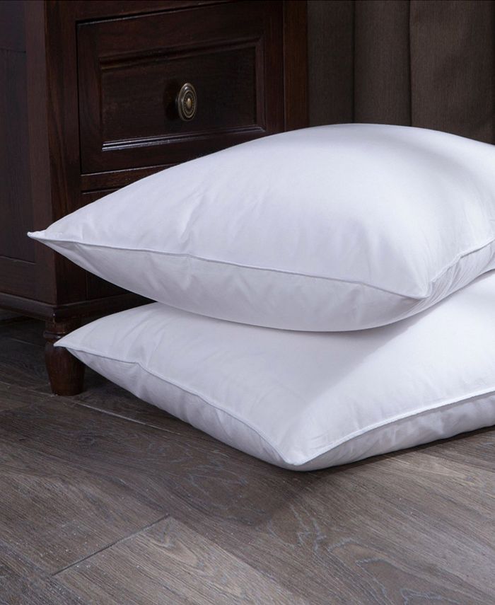 Swiss Comforts Fine Cotton Pillow, 20" x 36" Macy's