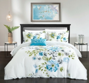Chic Home Enchanted Garden 4 Pc King Duvet Cover Set Bedding