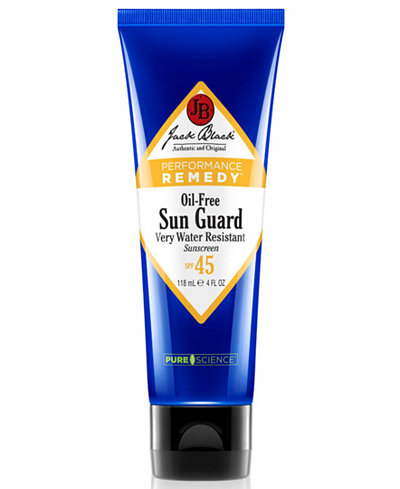 Jack Black Sun Guard Sunscreen SPF 45 Oil-Free & Very Water Resistant, 4 oz