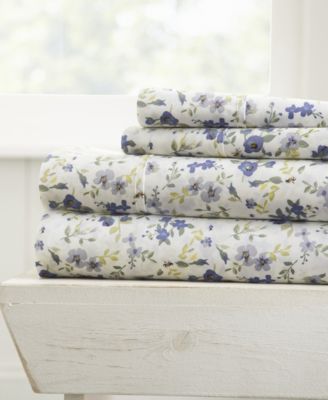 The Farmhouse Chic Premium Ultra Soft Pattern 3-Pc. Sheet Set, Twin