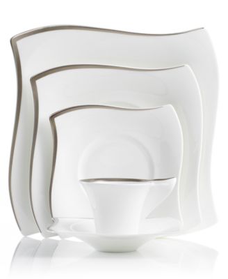 Villeroy & Boch - New Wave Premium Platinum 5 Piece Place Setting