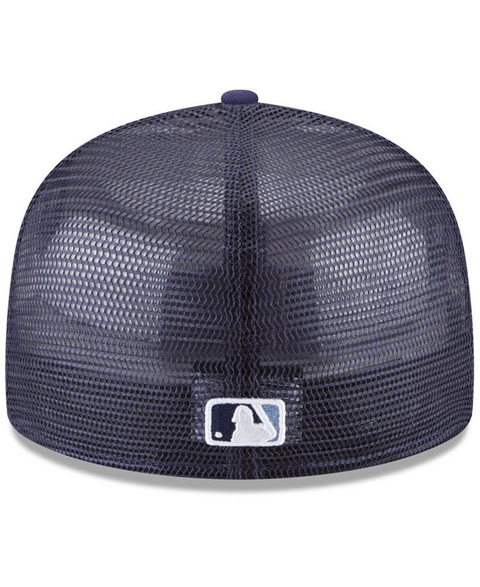 New Era Tampa Bay Rays On-Field Mesh Back 59FIFTY Fitted Cap - Macy's