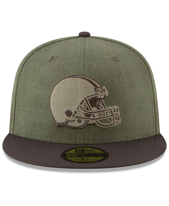 New Era Cleveland Browns Salute To Service 59FIFTY FITTED Cap Macy's