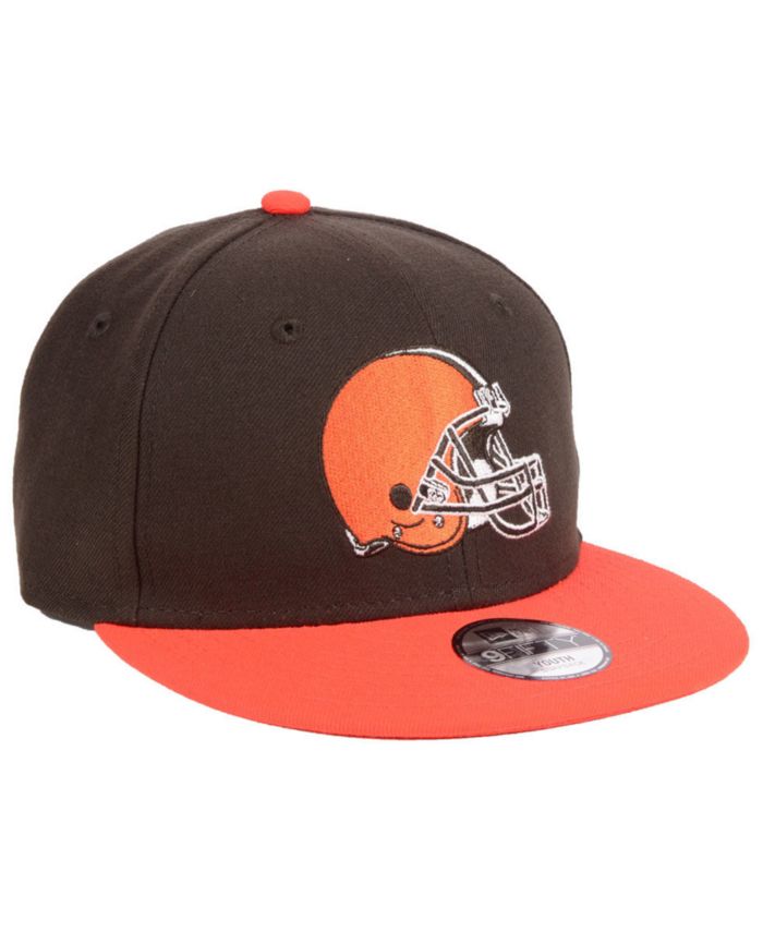 New Era Boys' Cleveland Browns Two Tone 9FIFTY Snapback Cap & Reviews - Sports Fan Shop By Lids - Men - Macy's