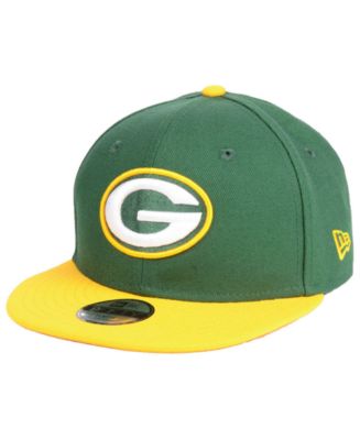 New Era Boys' Green Bay Packers Two Tone 9FIFTY Snapback Cap - Macy's