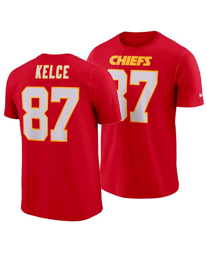 Men's Nike Travis Kelce Red Kansas City Chiefs Vapor F.U.S.E. Limited Jersey