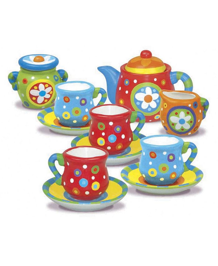 Style Me Up! 4M Paint Your Own Mini Tea Set Macy's