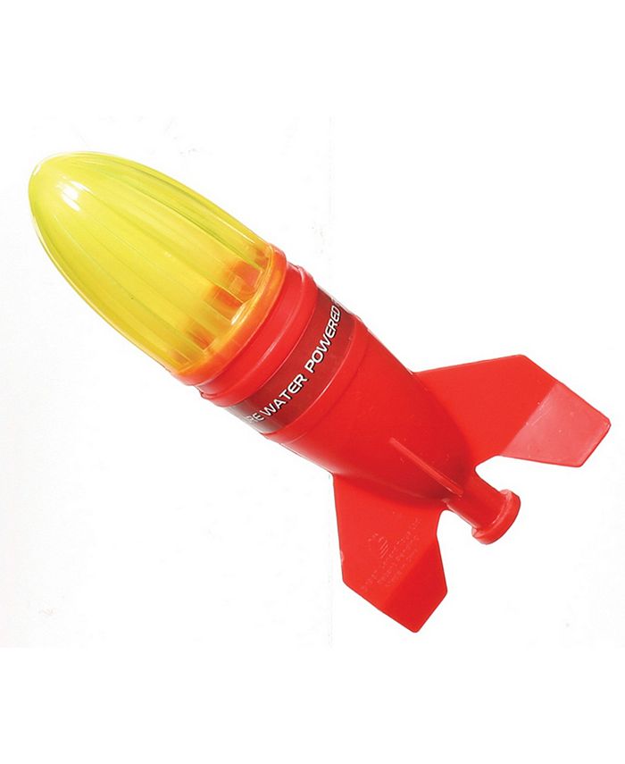 Water rocket toy top