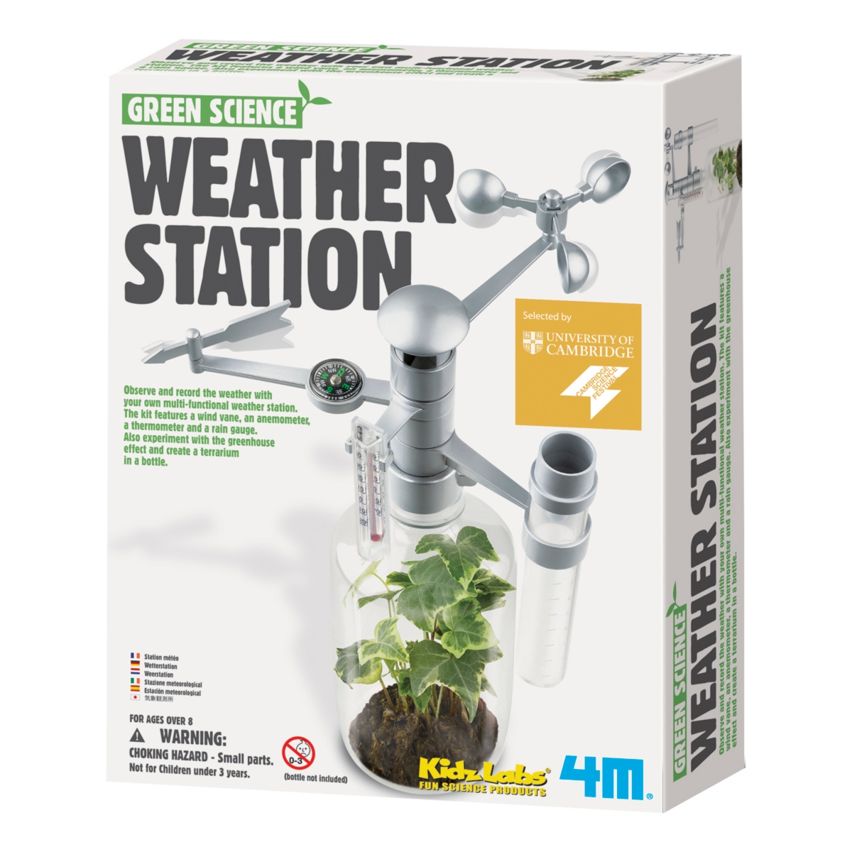 Redbox 4m Green Science Weather Station Kit In Multi