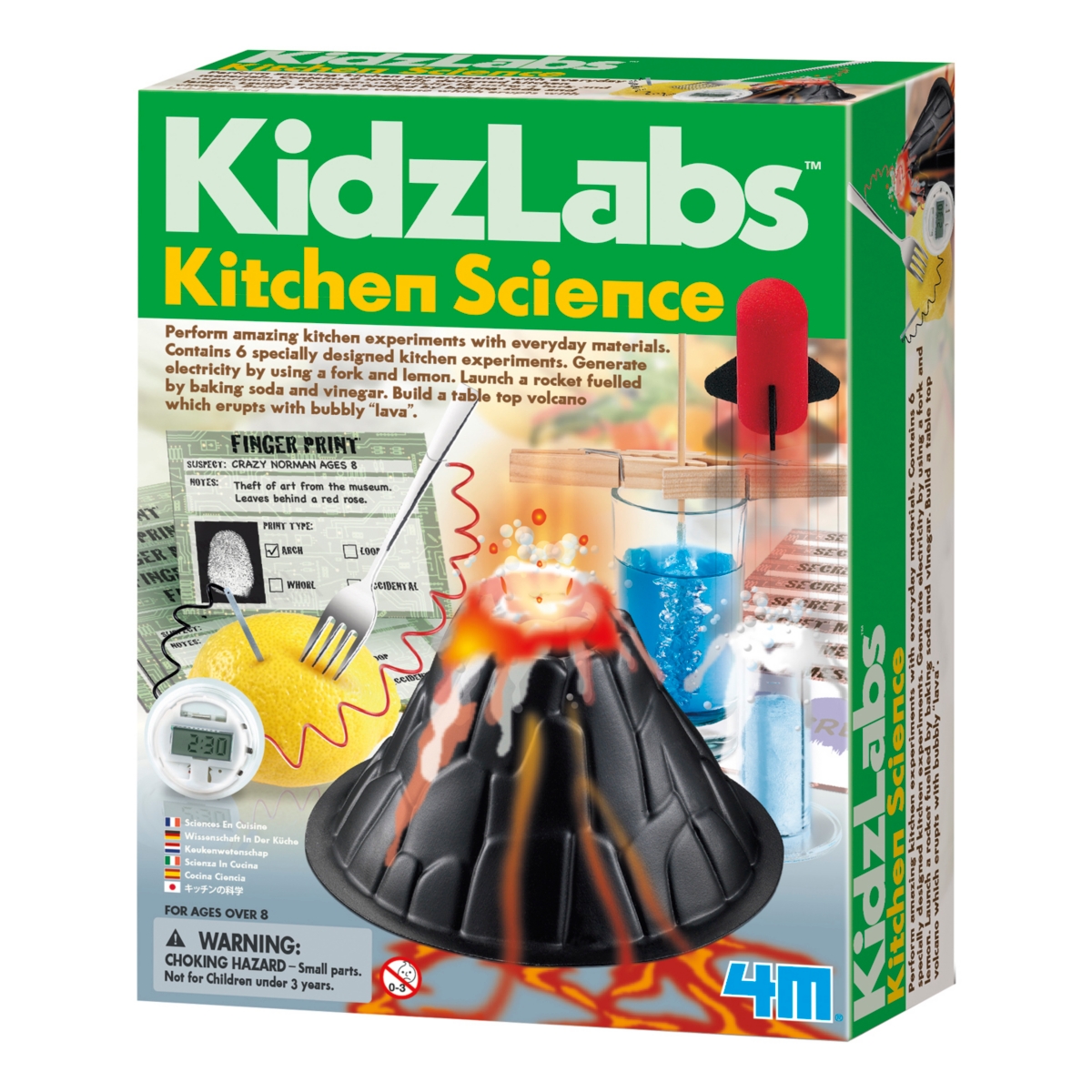 Redbox 4m Kidzlabs Kitchen Science Kit In Multi