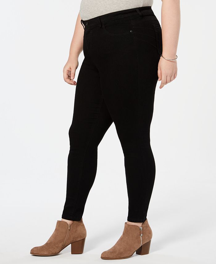 Style & Co Plus Size Power Sculpt Skinny Jeans, Created for Macy's - Macy's