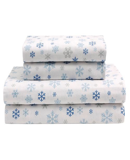 Elite Home Winter Nights Cotton Flannel Full Sheet Set Reviews