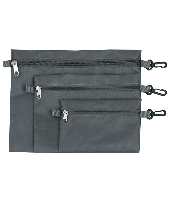 Home Basics 3 Piece Travel Pouch Set & Reviews - Cleaning ...
