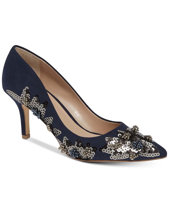 charles by charles david studded croco embossed pumps