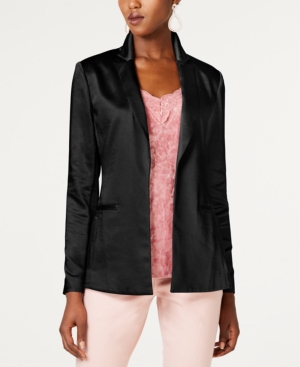 Inc Satin Open-Front Blazer Created for Macy's