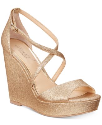 gold platform sandals heels