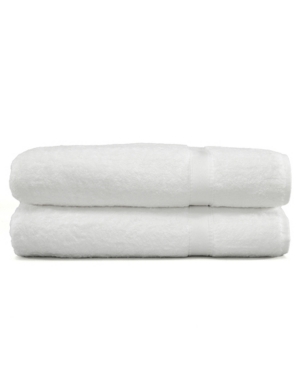 Linum Home Terry 2-pc. Bath Towel Set Bedding In White