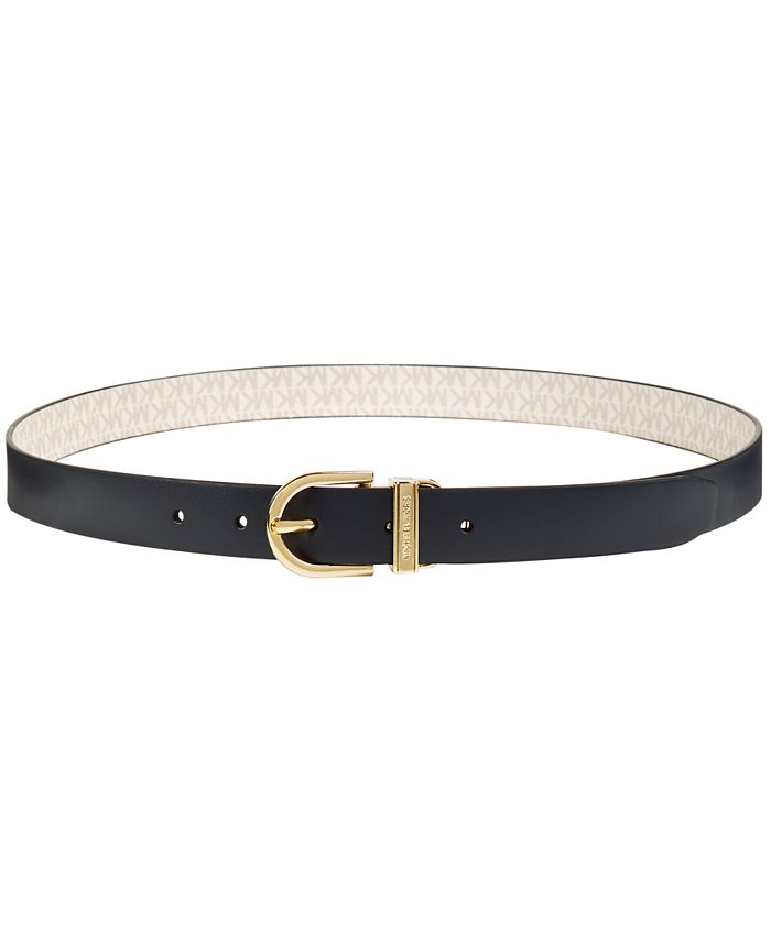 Michael Kors Plus-Size Reversible Signature Belt & Reviews - Belts ...