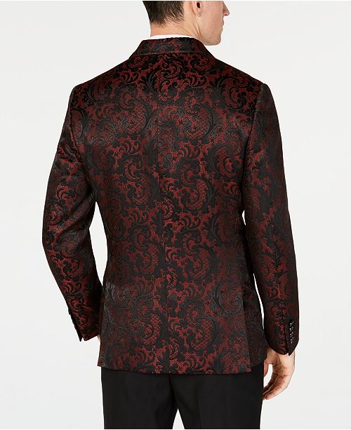 Inc International Concepts Inc Men S Slim Fit Jacquard Blazer