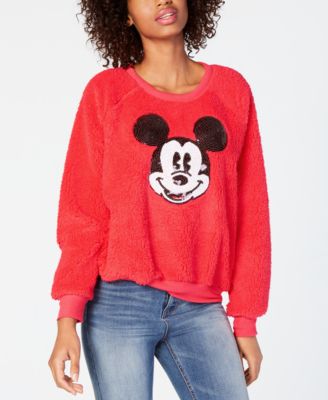 mickey mouse sequin sweatshirt