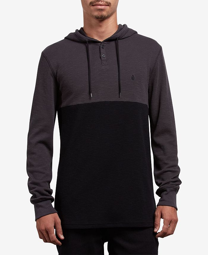 Volcom Men s Murphy Thermal Button Hoodie Macy s