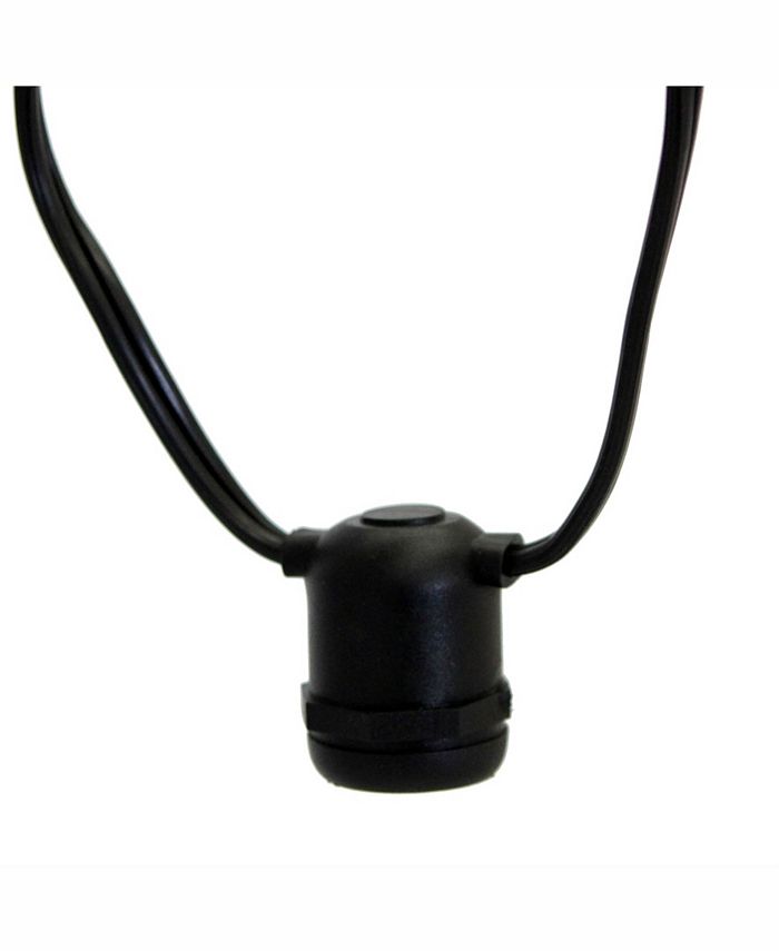 Vickerman 50 Medium Base E26 Socket Set Spt2 16Ga Black Wire Macy's