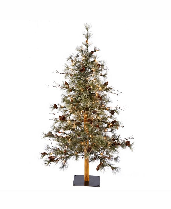 6 ft. Country ALPINE ARTIFICIAL CHRISTMAS TREE Primitive Holiday 