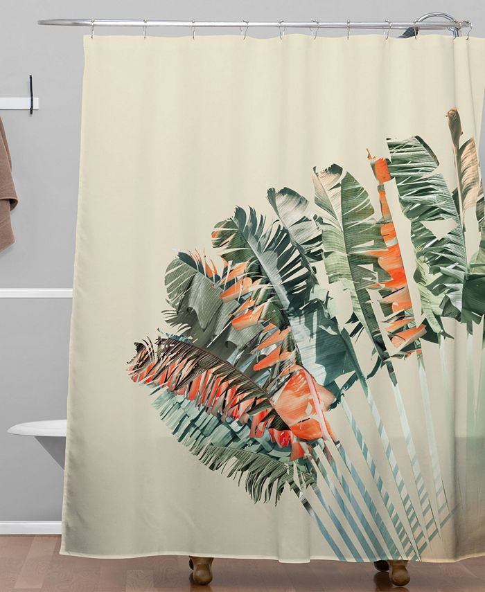 Deny Designs Iveta Abolina Palm Desert Sunrise Shower Curtain - Macy's
