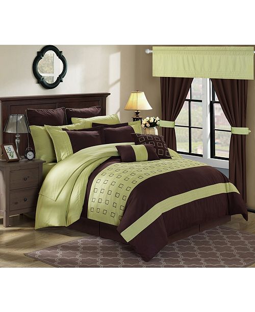Chic Home Lorde 24 Pc Queen Comforter Set Reviews Bed In A Bag