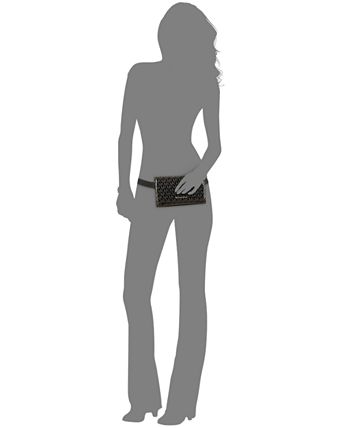 Michael kors shiny logo belt bag shop