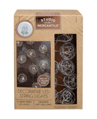 Studio Mercantile - String Lights LED Micro Balls Wired 10ft