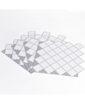 Brewster Home Fashions Quatrefoil Peel And Stick Backsplash Tiles