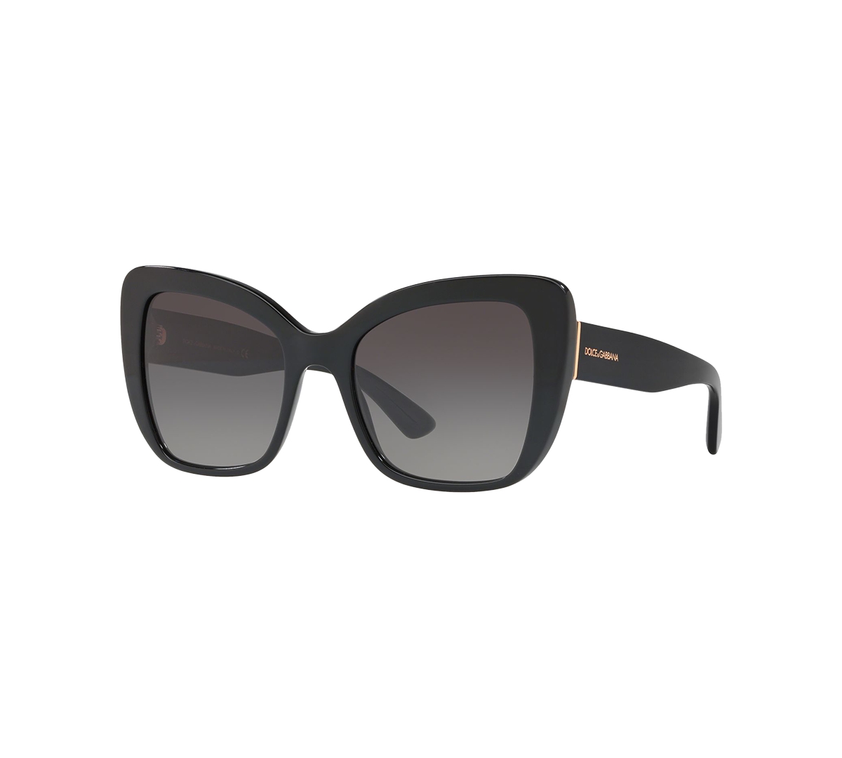 Shop Dolce & Gabbana Sunglasses, Dg4348 54 In Black,grey Gradient