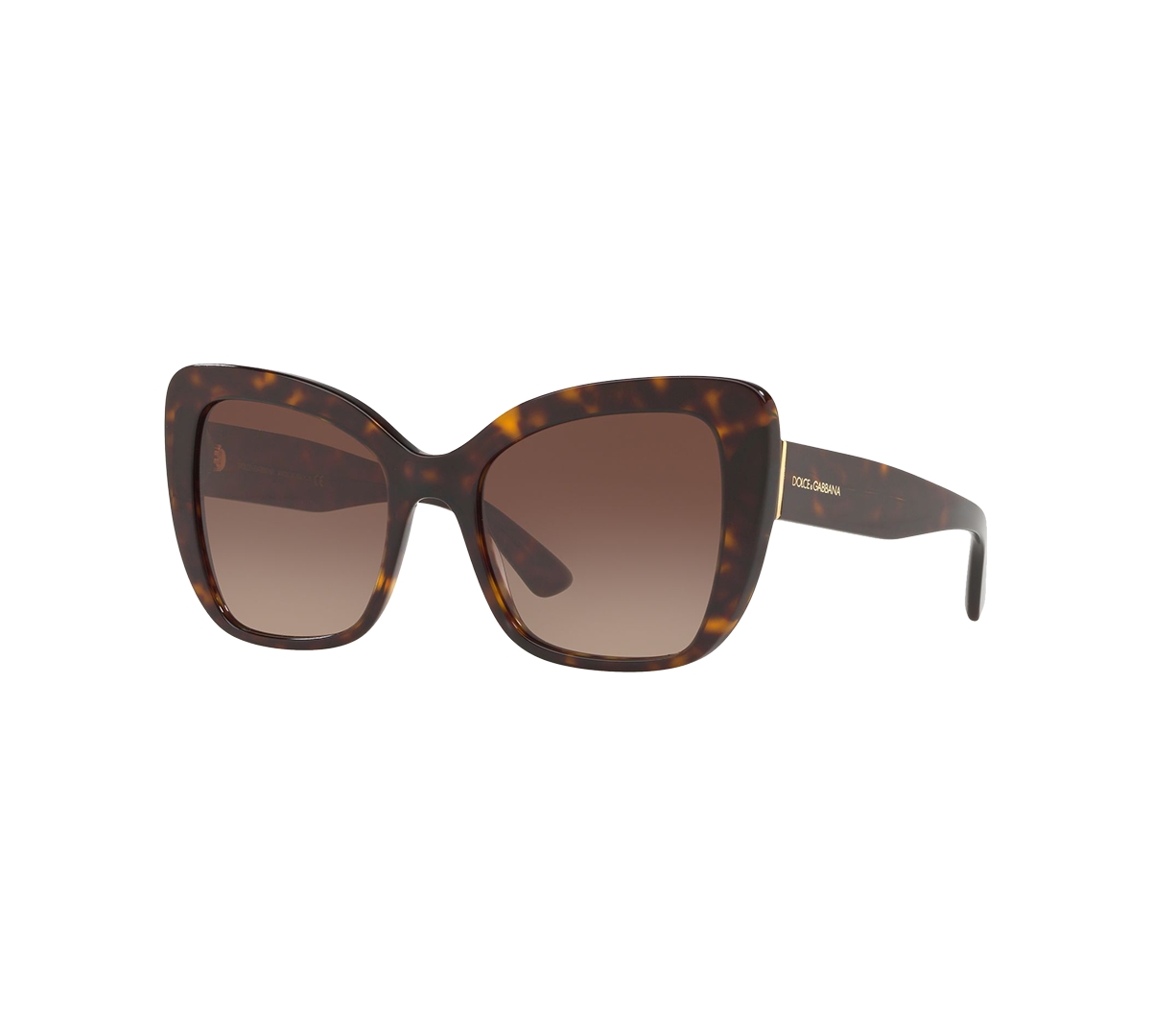 Shop Dolce & Gabbana Sunglasses, Dg4348 In Havana,brown Gradient