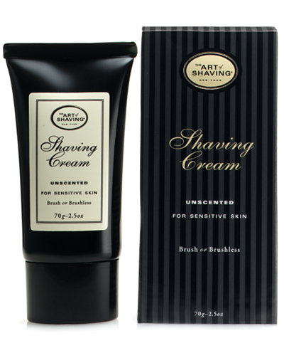 The Art of Shaving Shaving Cream - Unscented, 2.5 oz