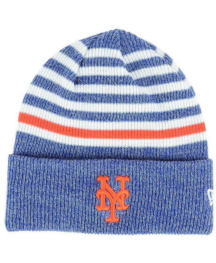 erven Pest Victor New Era New York Mets Striped Cuff Knit Hat & Reviews - Sports Fan Shop By  Lids - Men - Macy's