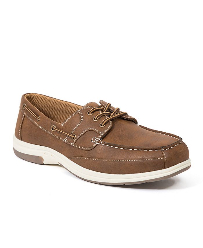 DEER STAGS Men's Mitch Memory Foam Boat Shoe - Macy's