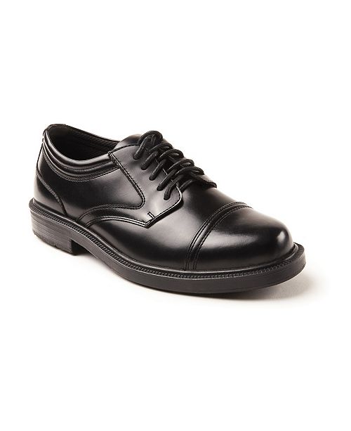 Deer Stags Men S Telegraph S U P R O Sock Leather Cap Toe Dress Casual Oxford Shoe Reviews All Men S Shoes Men Macy S
