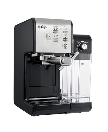 Mr. Coffee One-Touch CoffeeHouse+ Espresso, Cappuccino, and Latte Maker,  Grey
