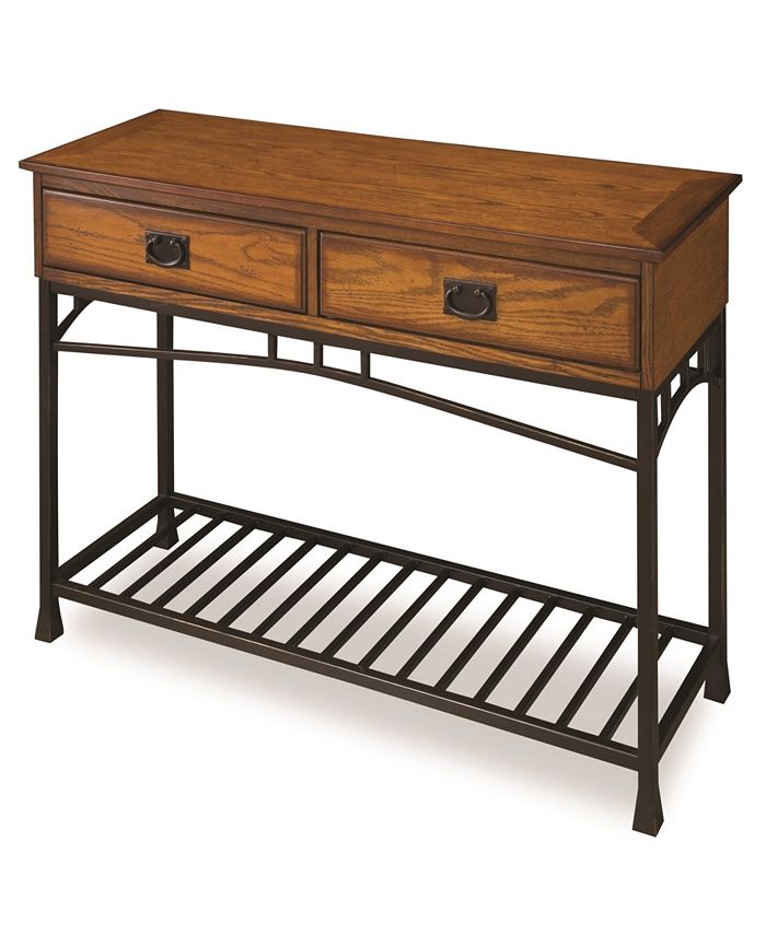 Home Styles Modern Craftsman Sofa Table Macy's