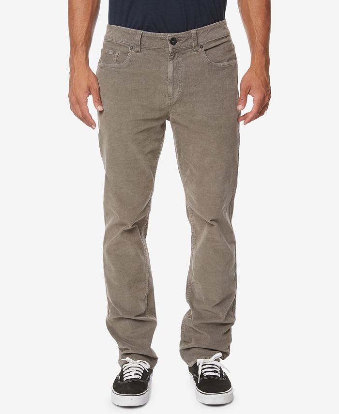 O'Neill Men's Malone Standard Corduroy Pants - Macy's