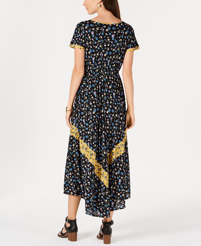 Style & Co Petite Floral-Print Maxi Dress, Created for Macy's - Macy's