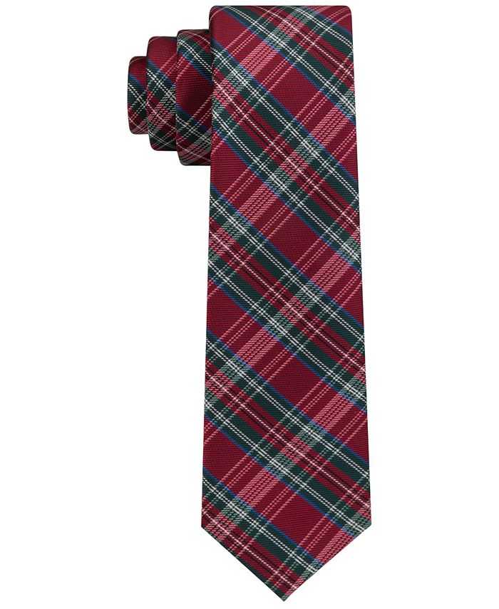 tommy hilfiger tartan tie