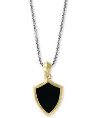 black and gold necklace