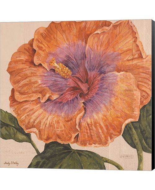 Metaverse Island Hibiscus Ii By Judy Shelby Canvas Art Reviews