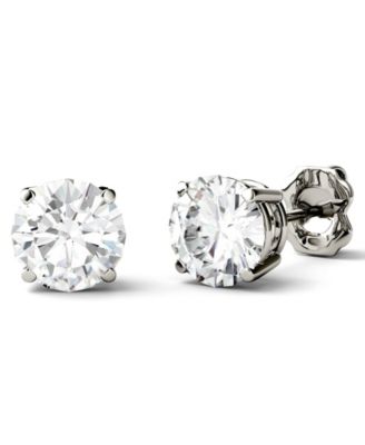 Certified 1/2CTW cttw top Moissanite Diamond Earrings