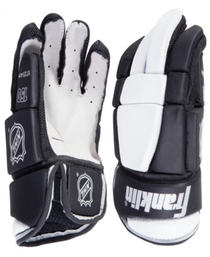 Franklin Sports Nhl Hg 150 Hockey Gloves In Black Whit