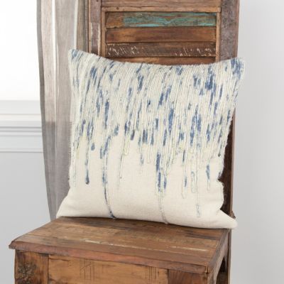 Abstract Design Polyester Filled Decorative Pillow, 20" x 20"