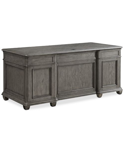 Furniture Sloane Home Office Executive Desk, Created for Macy&#39;s & Reviews - Furniture - Macy&#39;s