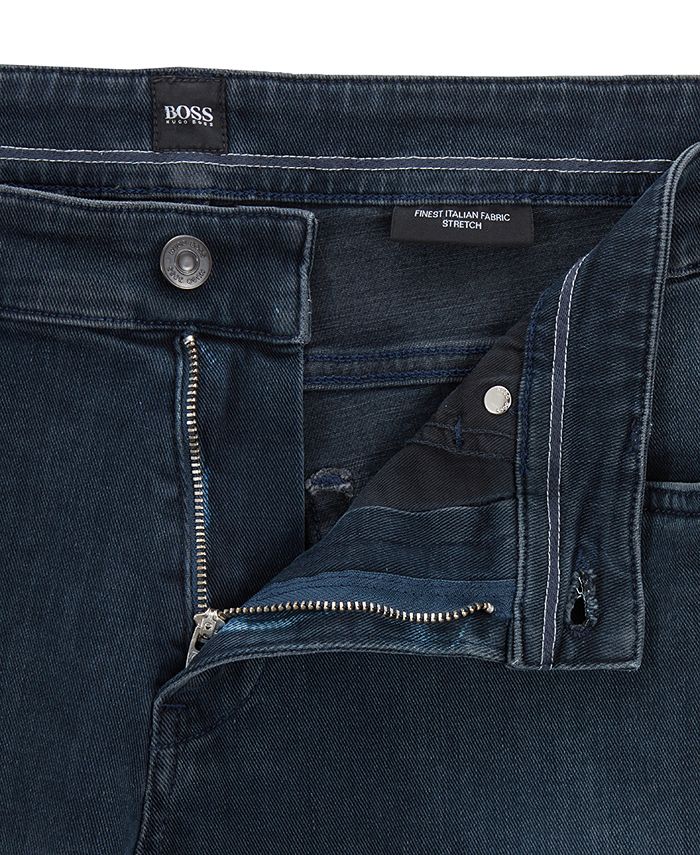 Hugo Boss BOSS Men's Slim-Fit Stretch Denim Jeans & Reviews - Hugo Boss ...